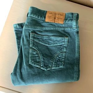 Hollister colored corduroy pants